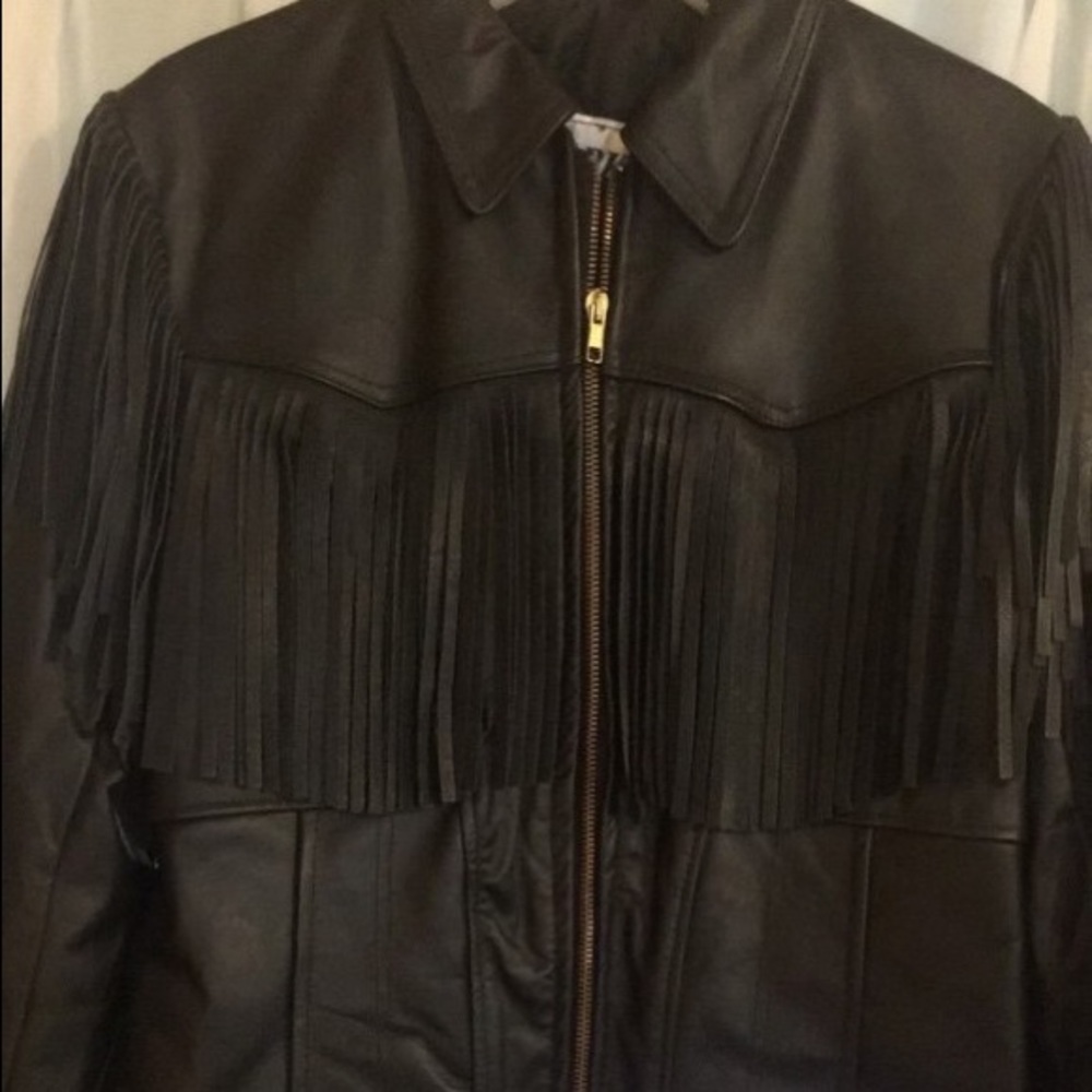 Leather jacket